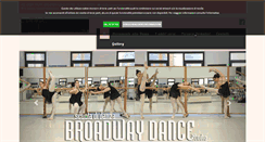 Desktop Screenshot of broadwaydanceudine.com